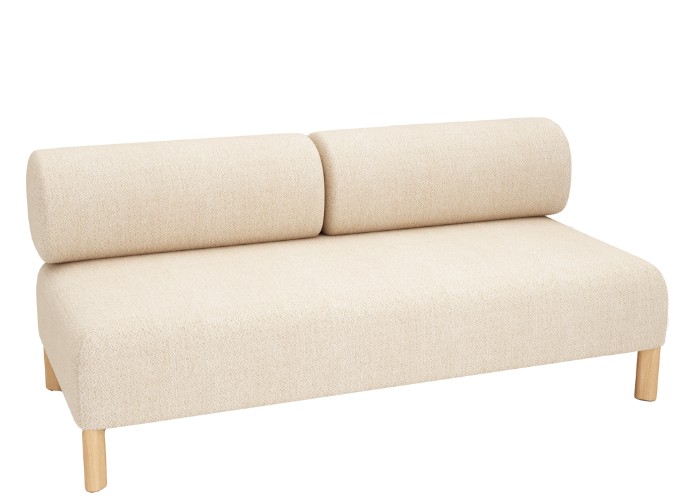 Pebble Two Seat Lounge - Bone